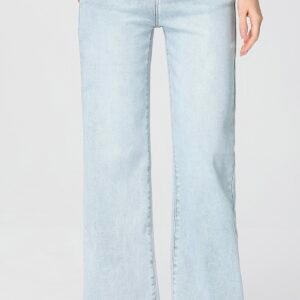 Super Stretchy Wide Leg Light Blue