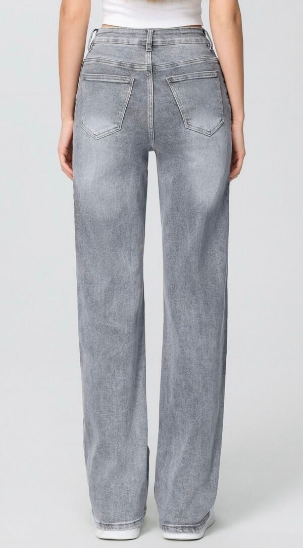 LAVK Super Stretch Jeans Lichtgrijs - Afbeelding 2