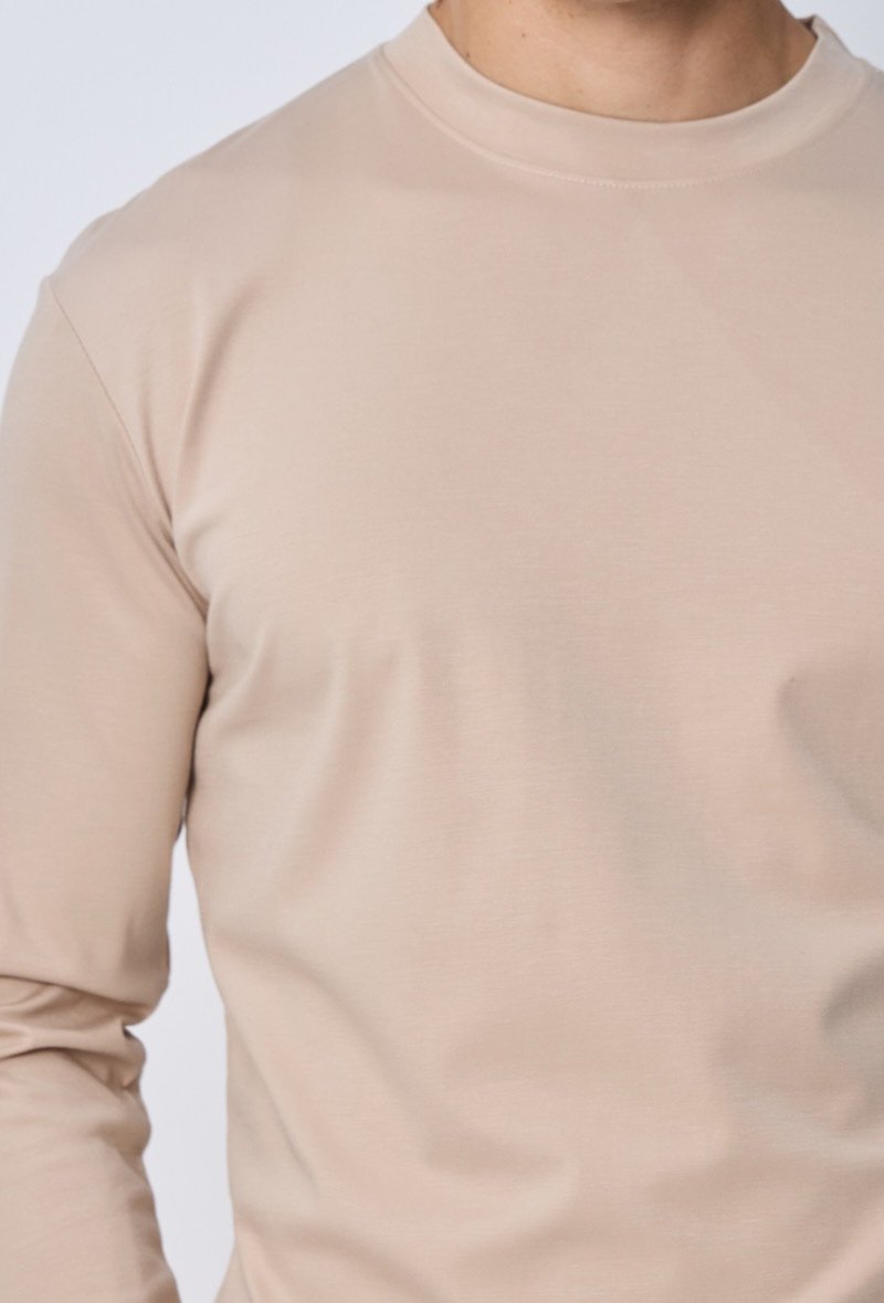 LAVK Beige Shine Longsleeve - Afbeelding 2