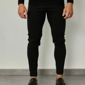 Super Stretch Herenpantalon Zwart