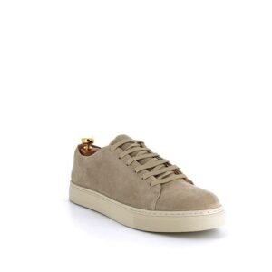 Heren Sneakers van Echt Leer Beige