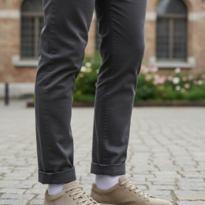 Heren Sneakers van Echt Leer Beige