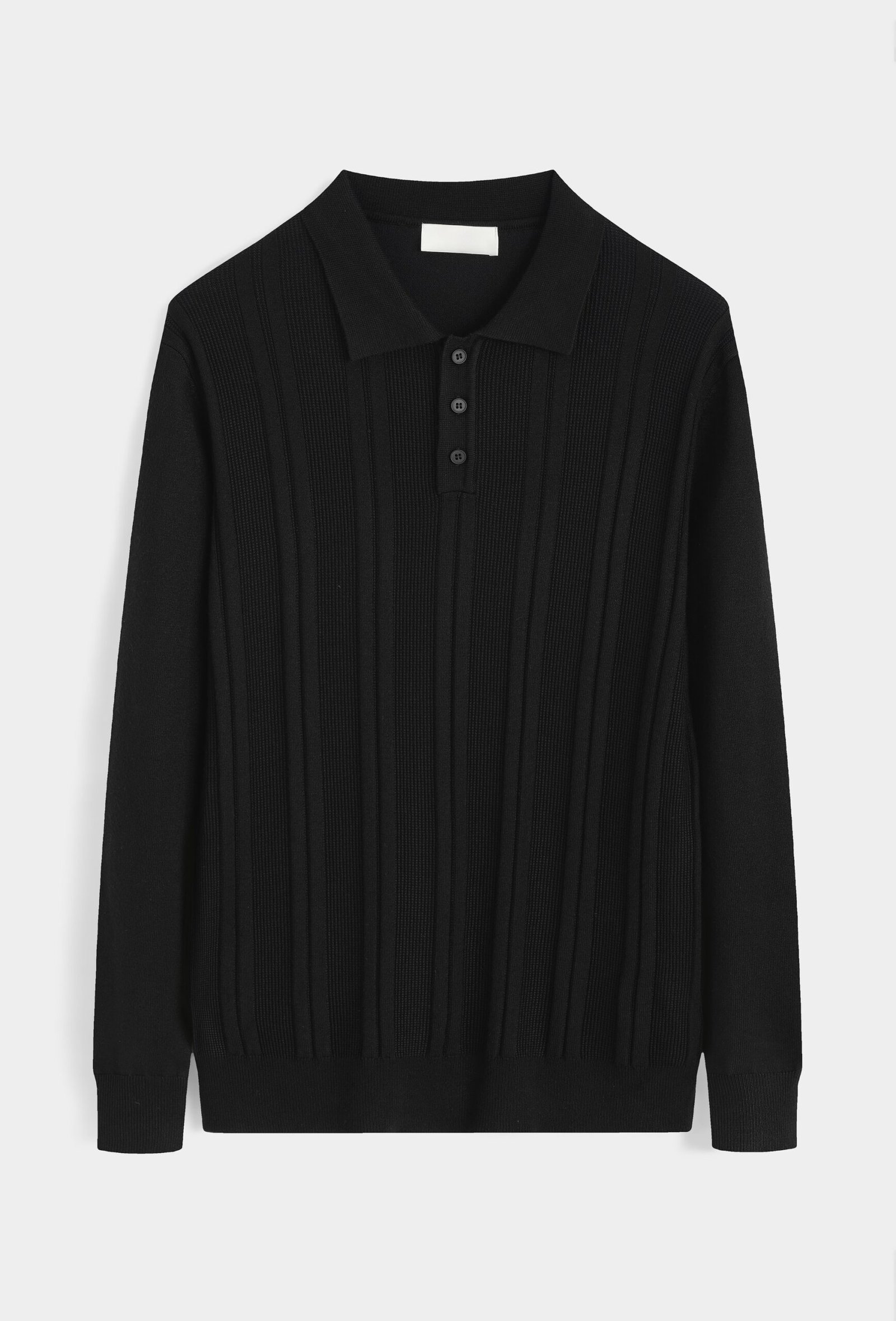 LAVK Essential Knit Polo Longsleeve